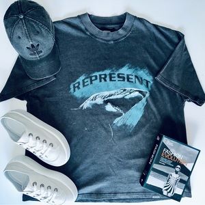 REPRESENT Shark Graphic Tee